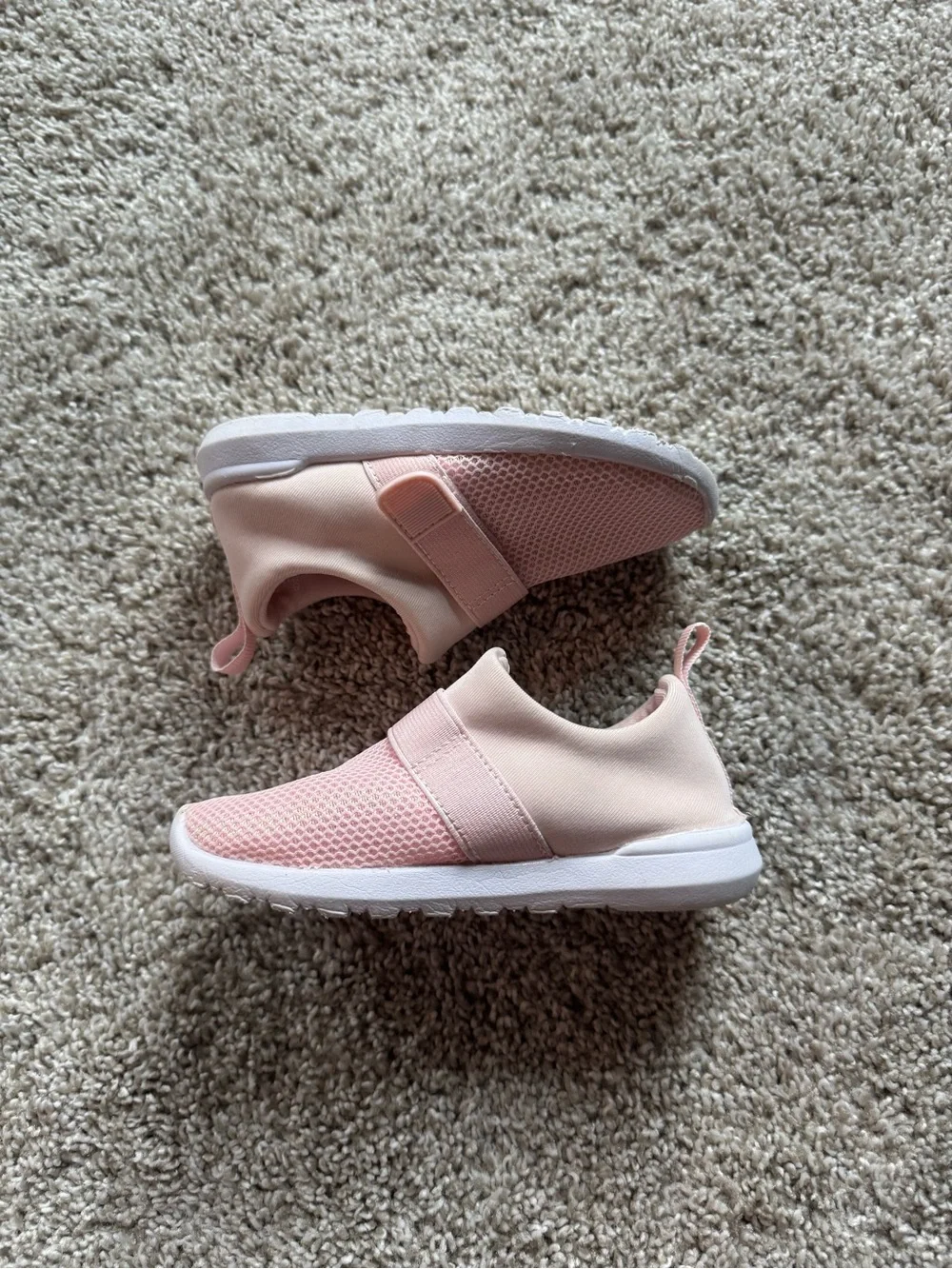 Cat & Jack Girls Pink Slip On Sneakers Size 8 Mesh Austen Slip-on water Shoes - Picture 5 of 13